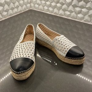 LOEFFLER RANDALL Mara Perforated Espadrille Loafer
